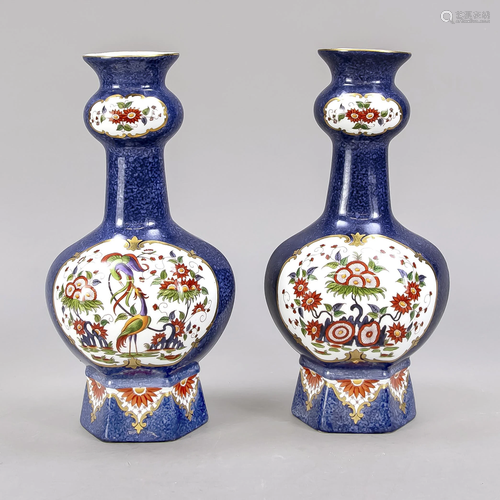 Pair of vases, Swaine & Co. HÃ¼ttenst