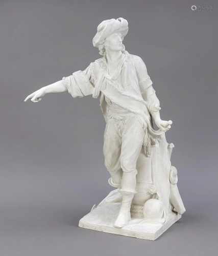 Standing figure of Abraham Duquesne,