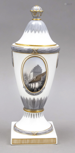 Art Nouveau lidded goblet, Royal Cop
