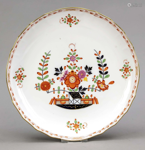 Round bowl, Meissen, 1950s, 1st choi