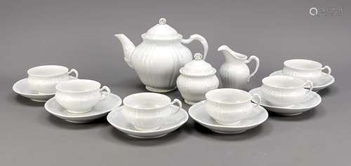 Tea set for 6 persons, 15 pcs, KPM B