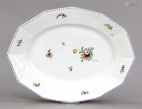 Small serving plate, Nymphenburg, ma