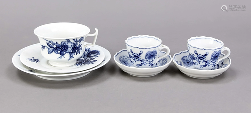 Set of Meissen, 7 pieces, 1 place se