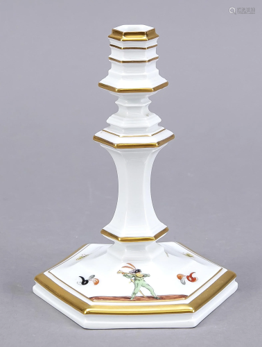 Candlestick, Meissen, 21st century,