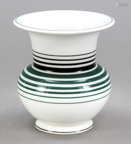 Vase, KPM Berlin, mark 1962-1992, 1s