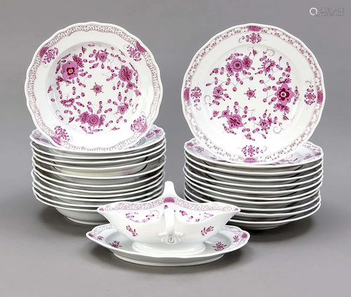 Dinner service, Meissen, 20th centur