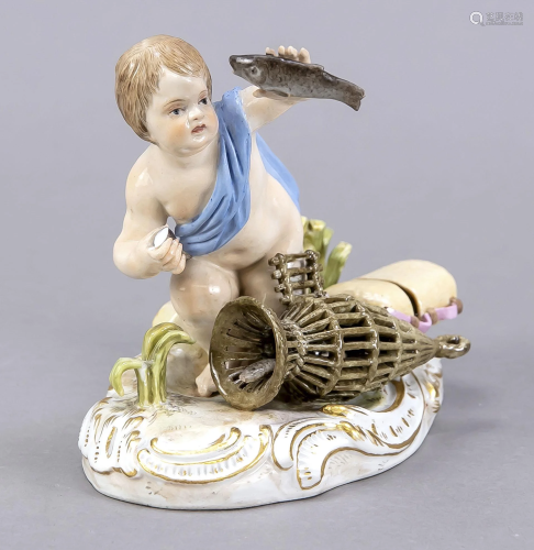 Allegory of water, Meissen, mark 185