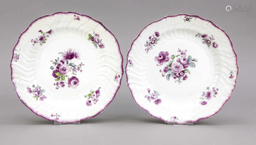 Two plates, Meissen, middle of 18th