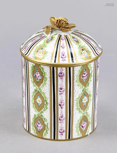 Lidded box, Potschappel, Dresden, 20