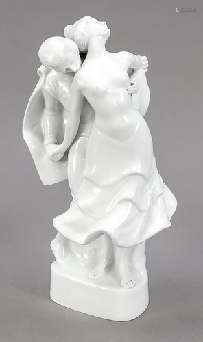 Art Nouveau figure, Fraureuth, Saxon