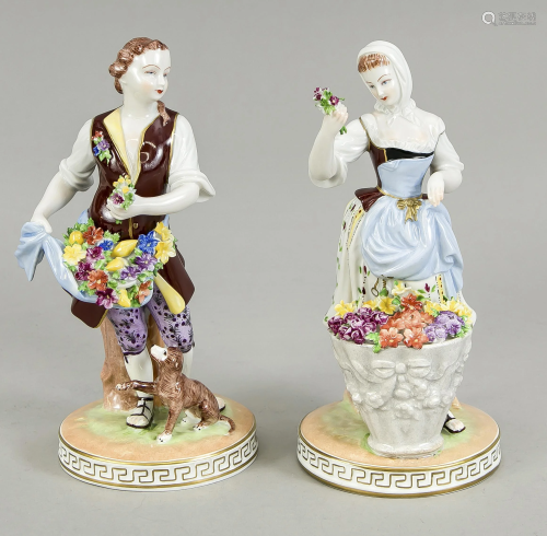 Pair of gardeners, Potschappel, Dres