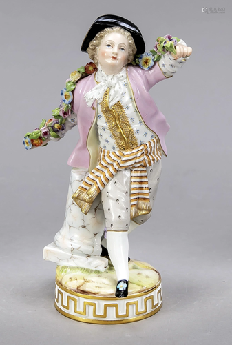 Dancing Gardener, Meissen, Knauff sw