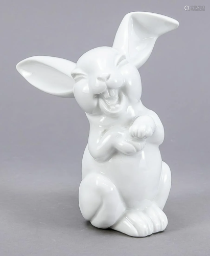Laughing hare, Rosenthal, Selb-PlÃ¶ss