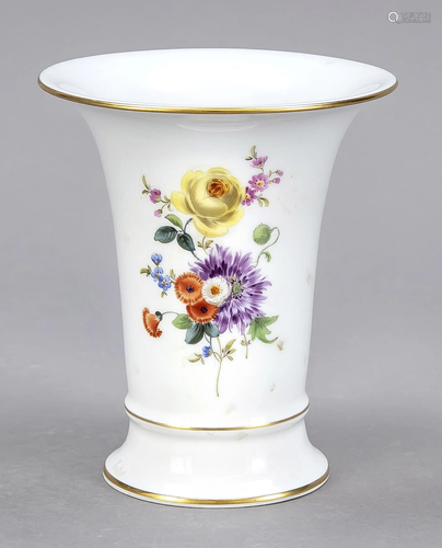 Vase, Meissen, 1950s, 1st choice, tr