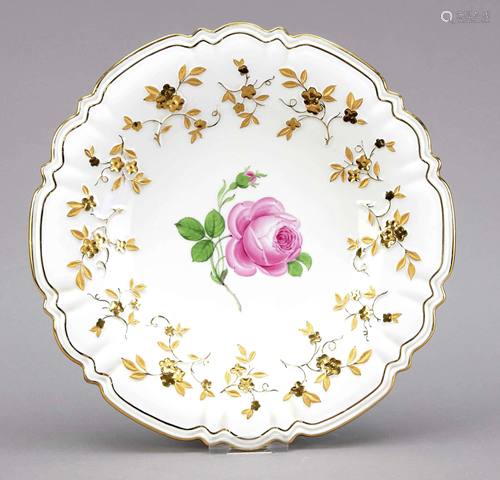 Meissen ceramics plate, mark 1924-19