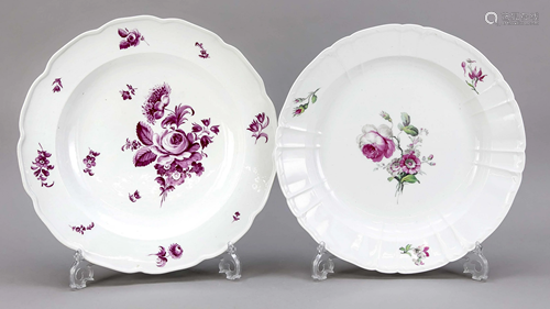 Two round bowls, bowl, KPM Berlin, W