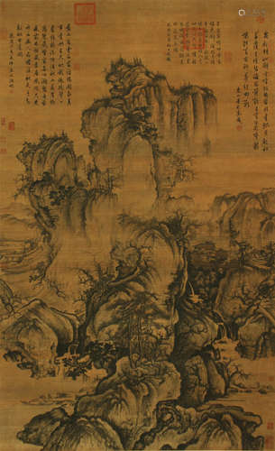 Chinese Landscape Painting by Guo Xi