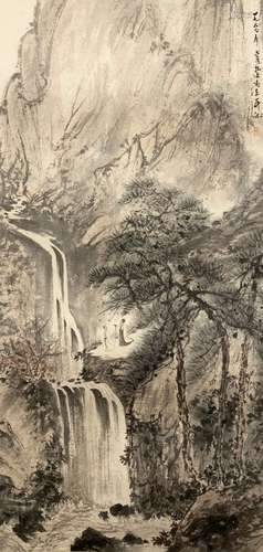 Chinese Landscape Painting by Fu Baoshi