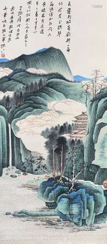 Chinese Landscape Painting by Zhang Daqian