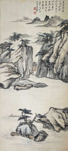 Chinese Landscape Painting by Zhang Daqian