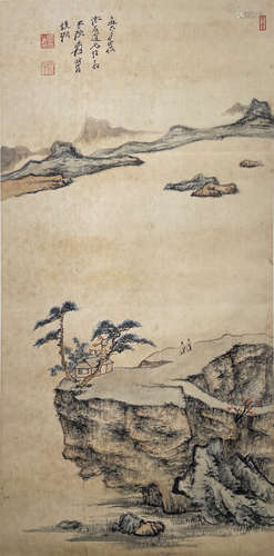 Chinese Landscape Painting by Zhang Daqian