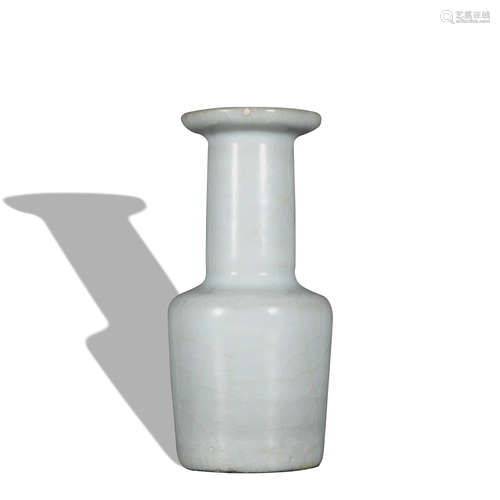 A officer glazed vase