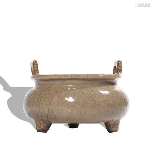 A officer glazed censer