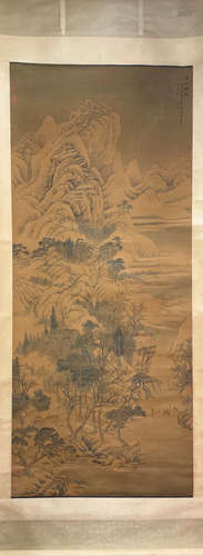 A Li cheng's landscape painting