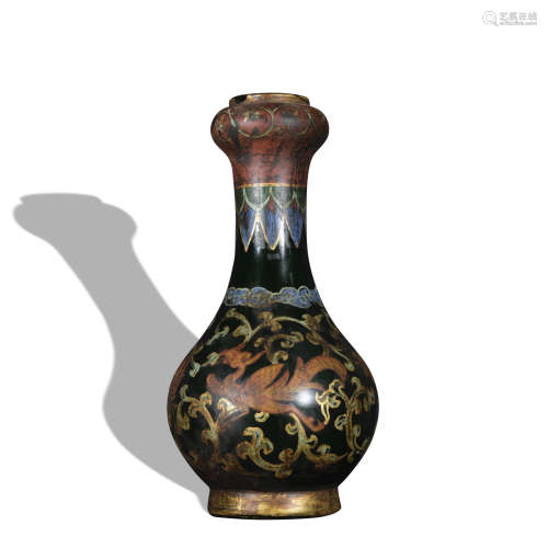 A glassware vase