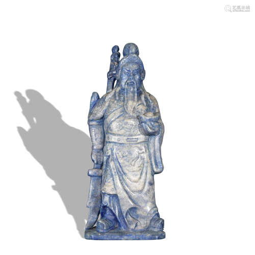 A lapis lazuli figure