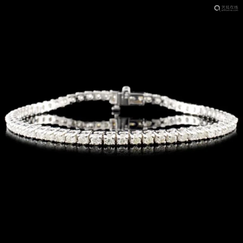 14K Gold 3.00ctw Diamond Bracelet