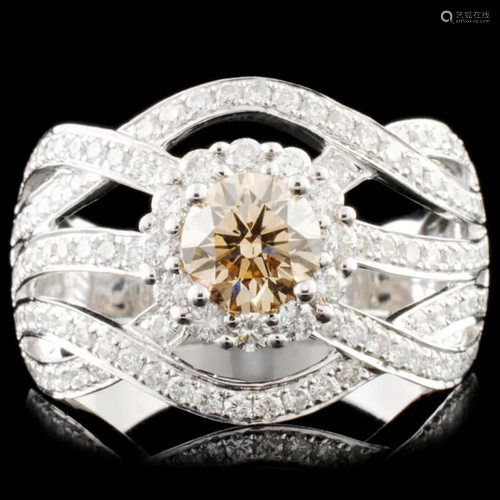 14K Gold 1.53ctw Diamond Ring