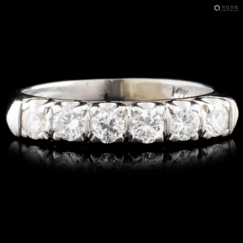 14K Gold 0.51ctw Diamond Ring