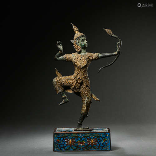 CHINESE QING DYNASTY BRONZE ORNAMENT