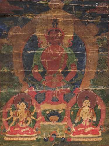 CHINESE THANGKA, QING DYNASTY