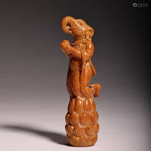 CHINESE LIAO DYNASTY BUDDHIST BEESWAX