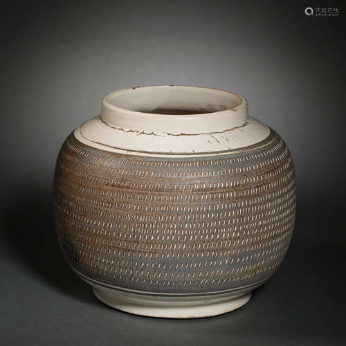 DANGYANGGU WARE TIAODAO POT, NORTHERN SONG DYNASTY, CHINA