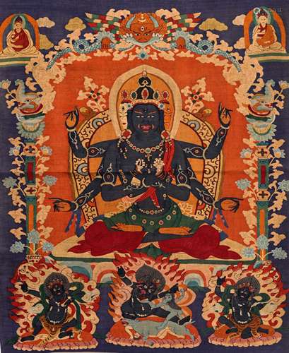 CHINESE THANGKA, QING DYNASTY