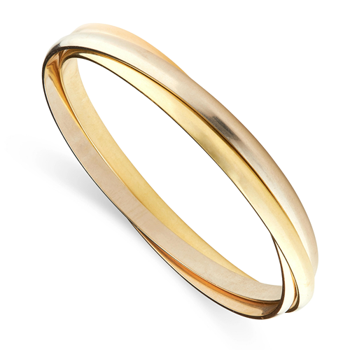 A TRINITY DE CARTIER BRACELET, CARTIER in 18ct yellow,