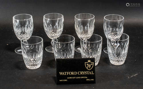 Two Sets of Irish Waterford Crystal Glasses comprising of 4 ...