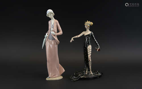 A Limited Edition Franklyn Mint Porcelain Figure titled - Pe...