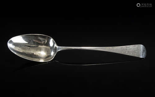 Provincial Georgian Table Spoon, marked Exeter 1811, maker W...