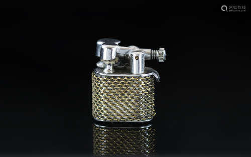 Very Unusual Miniature Chrome Plated Petrol Cigarette Lighte...