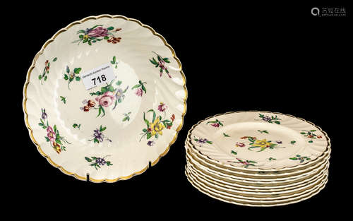 Olde Bristol Porcelain designed by Duvivier reproduced by Cl...