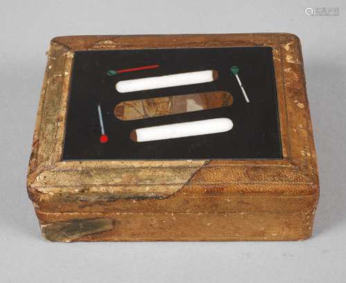 Boîte à cigares en Pietra Duraprobablement Italie, XIXe sièc...