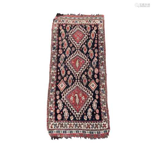 A small Ghashghai rug, South West Persia, circa 1920, the in...