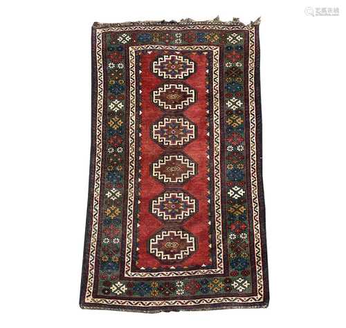 A Kelardesht rug, North Persia, late 19th century, the madde...