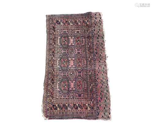 A Turkoman Juval, late 19th century, with two rows of three ...