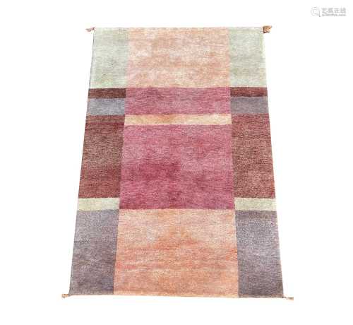 A Contemporary Gabbeh rug, 234 156cm. Condition report: No c...