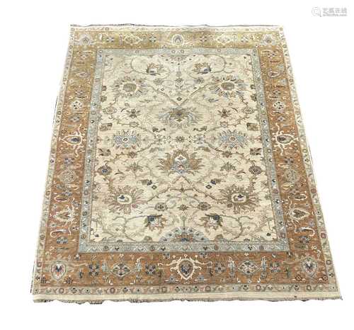 A Ziegler Chobi carpet, the ivory ground with an all over de...